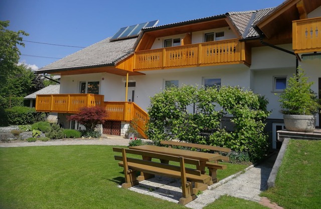 The Apartments Kristan are located in Bled, at the edge of the lovely meadow fro
