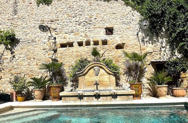 Le patio de Collias