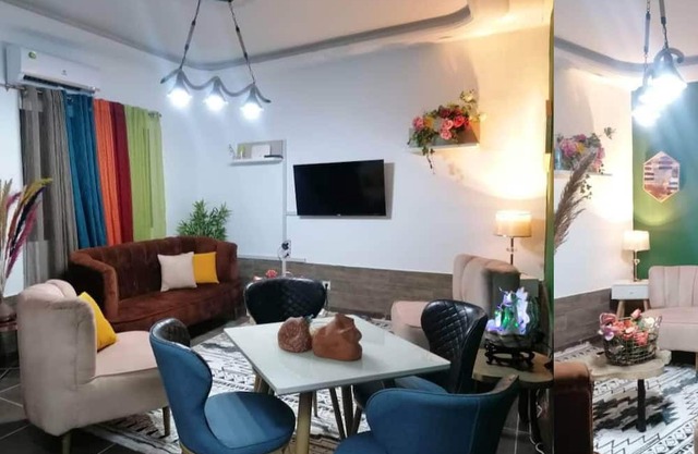 Furnished residence with mezzanine
