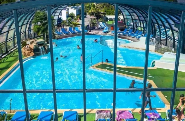 Sea Green - Camping Emeraude * - Comfort Chalet 2 bedrooms 5 people