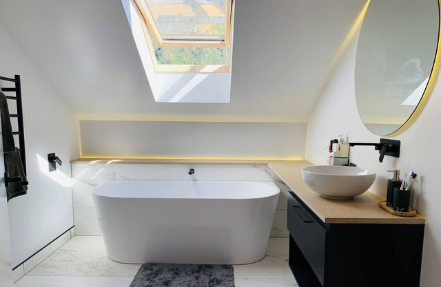 Stylish Alpine house in Kingston.