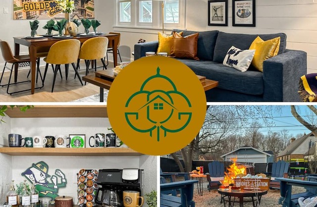 Golden Dome Getaway | Walk to ND | School Spirit!