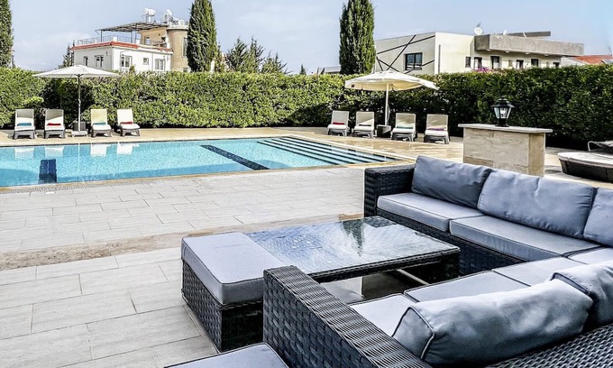 Kyrenia District Villa | Villa with Pool and Backyard in 5 min to Beach
