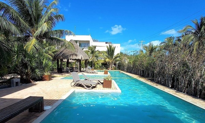 Progreso Municipality Apartment | Romantic condo 1 block from Sea Progreso East