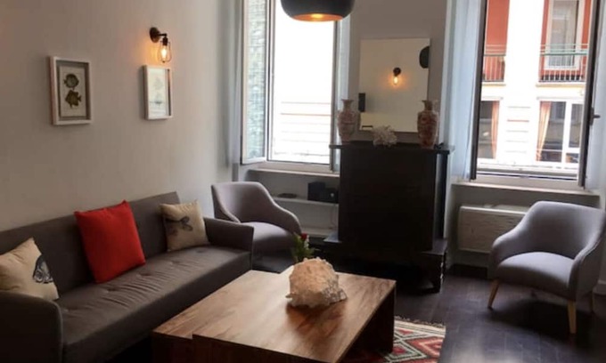Jean-Medecin Apartment | Stunning apartment in the Gold Square of Nice! Close to the beach
