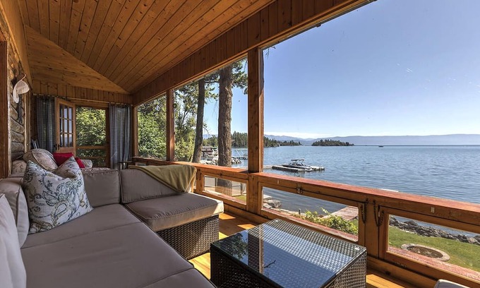 Somers Cabin | 1940 Cabin on Flathead Lake
