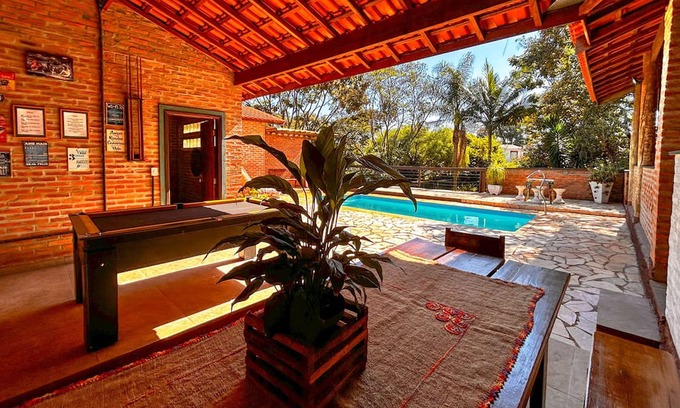 Botucatu House | Ch Cara com Piscina e Churrasq em Botucatu SP