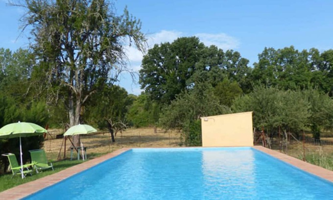 Fuenteheridos House | Country House 'Los Cascos' with Mountain View, Shared Pool and Air Conditioning