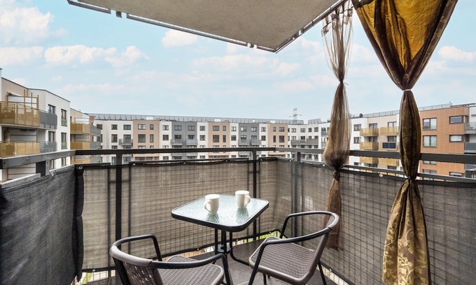 Krzyki Apartment | Modern Apartment With Balcony by Renters