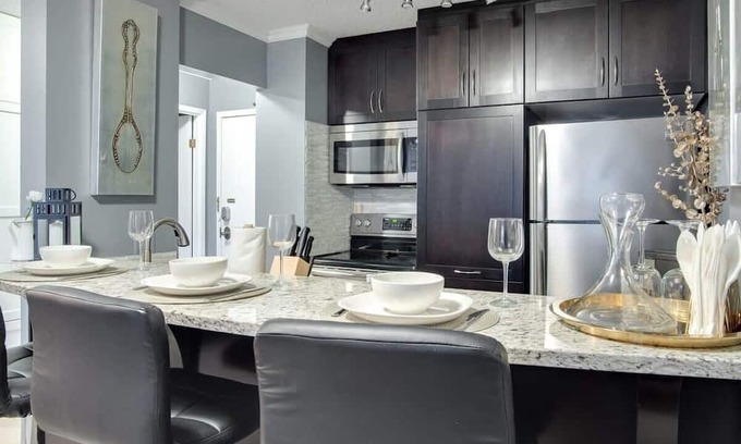 Eau Claire Condo | Downtown Gem w/ Parking and Wifi near Tower!