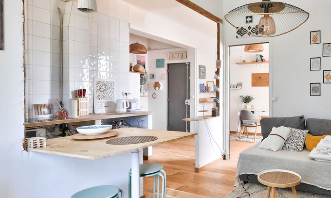 Saint-Pierre Apartment | Bohème Appart au 5e Arr. de Marseille