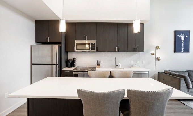 McLean Apartment | Welcome to our luxurious 2-bed, 2-bath apartment in the heart of McLean Commons!