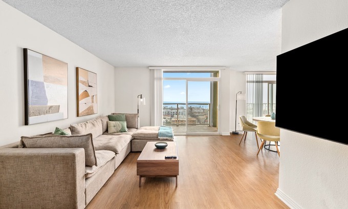 Marina del Rey Apartment | OceanView 3BR 2BA Condo: Your Serene Cloud Getaway