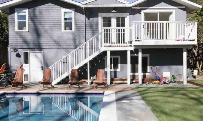 San Anselmo House | Marin Craftsman Multi-Unit w/ Pool & Hot Tub