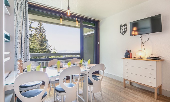 Chamrousse Apartment | L'Ascension - Studio vue montagne