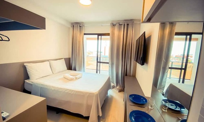 Armacao Apartment | Studio for 2 with Sea View Armação Convention Center 131